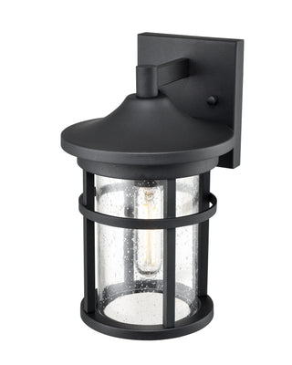 Namath 1-Light Outdoor Wall Sconce Textured Black
