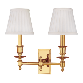 Ludlow Wall Sconce with Aged Brass Finish