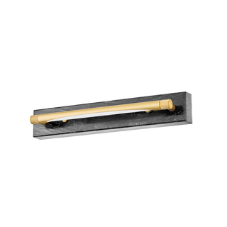 Hayden Wall Sconce with Aged Brass Finish