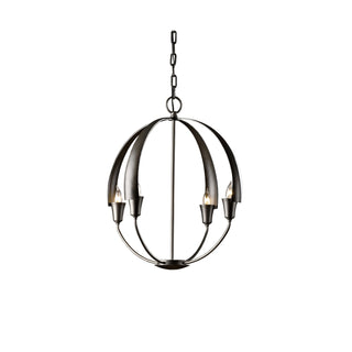 Cirque Cirque Small Chandelier in Dark Smoke