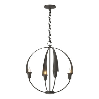 Hubbardton Forge - 104201-SKT-07 - Cirque Small Chandelier - Cirque - Dark Smoke
