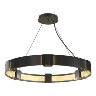 Hubbardton Forge - 138585-SKT-STND-07-ZM0399 - Aura Pendant - Aura - Dark Smoke