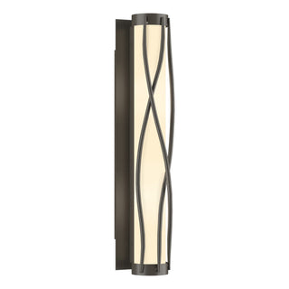 Hubbardton Forge - 205401-SKT-07-GG0347 - Twine Sconce - Twine - Dark Smoke