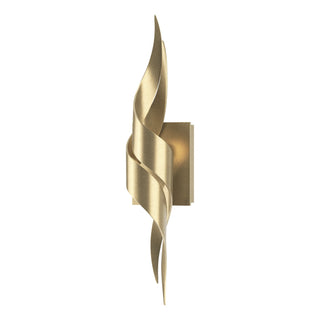 Hubbardton Forge - 206101-SKT-84 - Flux Sconce - Flux - Soft Gold