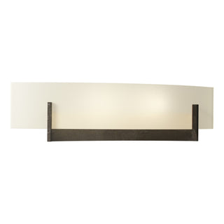 Hubbardton Forge - 206401-SKT-07-GG0324 - Axis Sconce - Axis - Dark Smoke