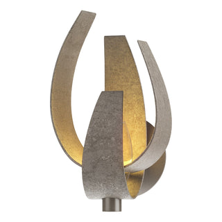 Hubbardton Forge - 206503-SKT-07-YE0377 - Corona Large Sconce - Corona - Dark Smoke
