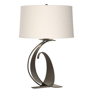Hubbardton Forge - 272678-SKT-07-SF1794 - Fullered Impressions Large Table Lamp - Fullered Impressions - Dark Smoke