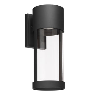 Trefor LED Outdoor Wall Sconce Powder Coated Black