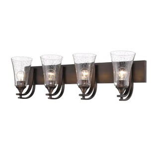 Natalie 4-Light Vanity Rubbed Bronze