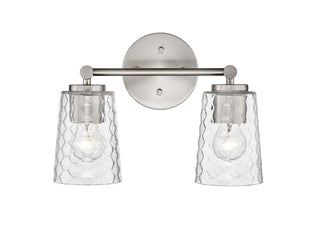 Ashli 2-Light Vanity Brushed Nickel