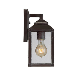 Brennan One Light Wall Mount in English Bronze with Gold
