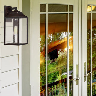 Brennan One Light Wall Mount in English Bronze with Gold