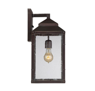 Brennan One Light Wall Mount in English Bronze with Gold