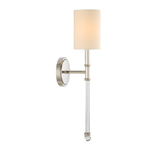 Fremont One Light Wall Sconce in Polished Nickel