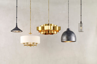 Bering Seven Light Chandelier in Antique Brass