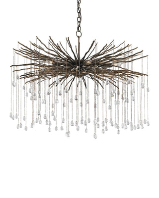 Currey and Company - 9451 - Six Light Chandelier - Fen - Cupertino