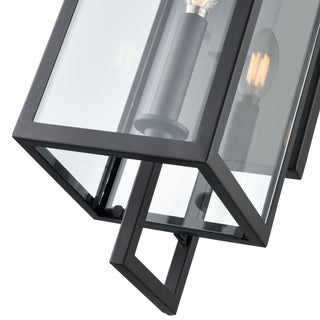 Lamont 1-Light Outdoor Wall Sconce Textured Black