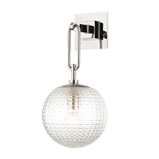 Jewett Wall Sconce with Polished Nickel Finish