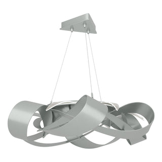 Hubbardton Forge - 136525-LED-STND-82 - Flux Large LED Pendant - Flux - Vintage Platinum