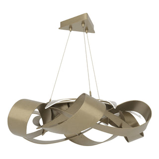 Hubbardton Forge - 136525-LED-STND-84 - Flux Large LED Pendant - Flux - Soft Gold