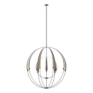 Hubbardton Forge - 194248-SKT-07 - Double Cirque Large Scale Chandelier - Cirque - Dark Smoke