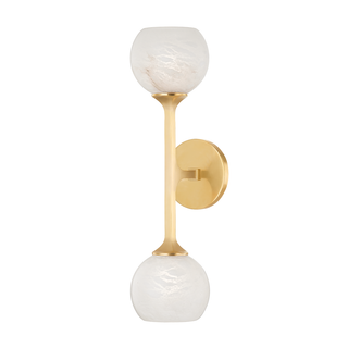 Melton Wall Sconce with Aged Brass Finish