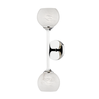 Melton Wall Sconce with Polished Nickel Finish