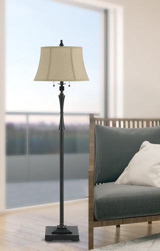 Madison Two Light Floor Lamp in Oil Rubbed Bronze
