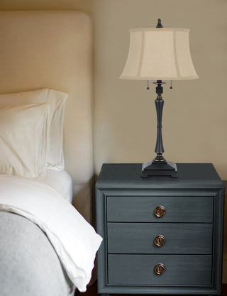 Madison Two Light Table Lamp in Oil Rubbed Bronze