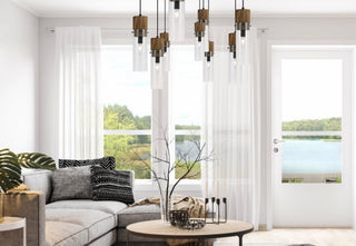SPEHROID One Light Pendant in Dark Bronze/Wood