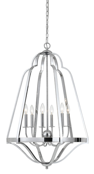 Cal Lighting - FX-3606-6 - Six Light Candelier - Melrose
