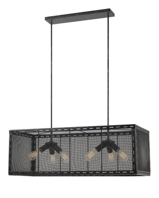 Cal Lighting - FX-3625-6 - Six Light Chandelier - EVANSTON - Iron