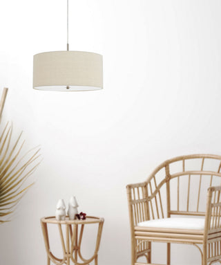 ADDISON Three Light Pendant in Off White
