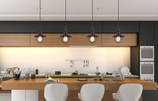 ALLENTOWN One Light Pendant in Dark Bronze