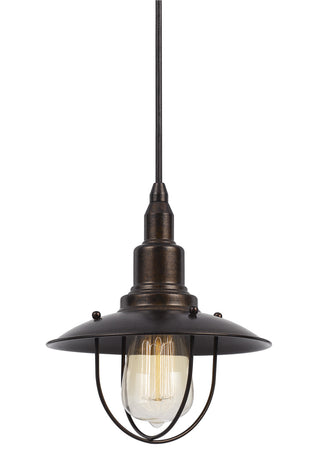 Cal Lighting - UP-1113-6-RU - One Light Pendant - ALLENTOWN - Dark Bronze