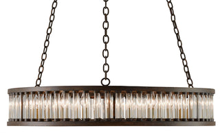 Currey and Company - 9000-0045 - 24 Light Chandelier - Elixir - Clear/Bronze Verdigris