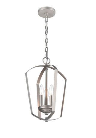 Ivey Lake 3-Light Pendant light Satin Nickel
