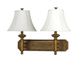 Cal Lighting - LA-60001W2L-1 - Two Light Wall Lamp - Pineapple - Antique Gold