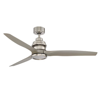 La Salle 60" Ceiling Fan in Brushed Nickel