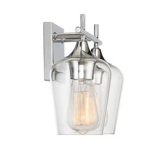 Octave Two Light Bath Bar in Polished Chrome