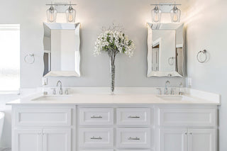 Octave Two Light Bath Bar in Polished Chrome