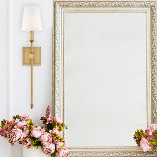 Monroe One Light Wall Sconce in Warm Brass