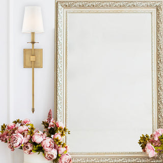 Monroe One Light Wall Sconce in Warm Brass