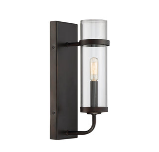 Tulsa One Light Wall Sconce in English Bronze
