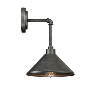 Dansk One Light Wall Sconce in Galvanized Metal