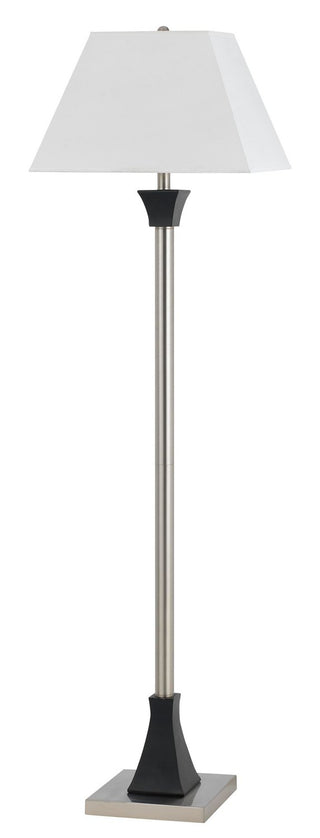 Cal Lighting - LA-8021FL-1-BS - One Light Floor Lamp - HOTEL - Brushed Steel/Espresso