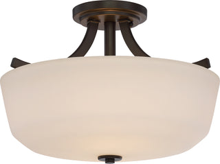 Nuvo Lighting - 60-5926 - Two Light Semi Flush Mount - Laguna - Forest Bronze