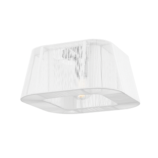 Verona Beach Flush Mount with Old Bronze Finish