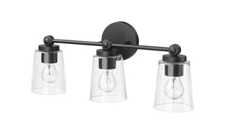 Lauryn 3-Light Vanity Matte Black