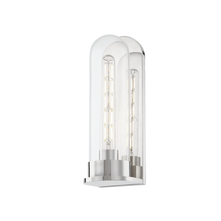 Irwin Wall Sconce with Polished Nickel Finish